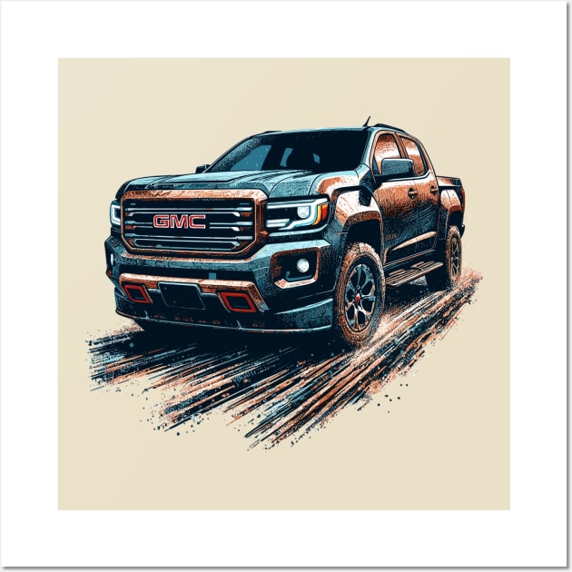 GMC Canyon Wall Art by Vehicles-Art